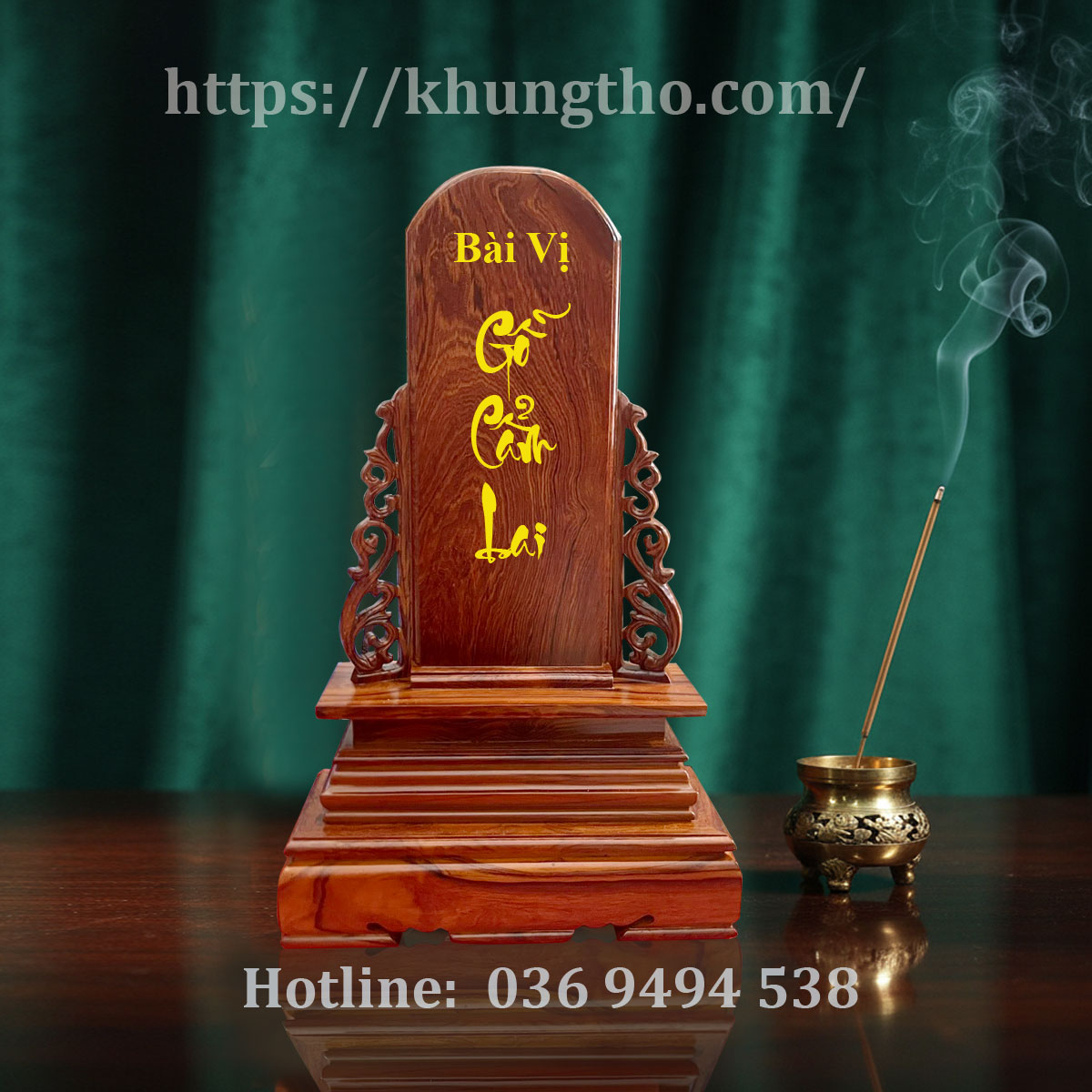 bài vị gỗ