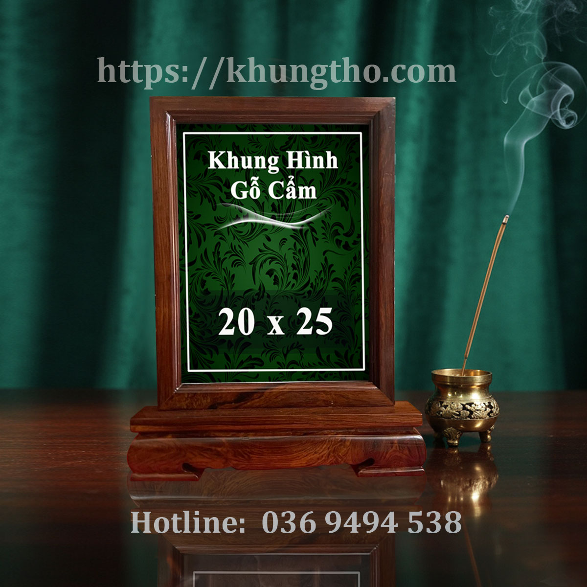 mẫu khung ảnh thờ đơn giàn